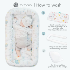 CoCoonest Prime Co-sleeping ที่นอนกันตก เบาะนอนเด็กแรกเกิดใส่เตียงเด็ก เปลได้