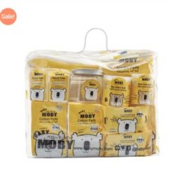 Moby เซ็ตกระเป๋าสำลีสำหรับเด็กแรกเกิด