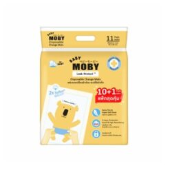 Moby แผ่นรองซับฉี่ 45×60 ซม. 10 แผ่น
