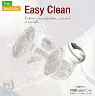 เครื่องปั๊มนมไร้สาย Willy Pump Fat W-7100 Camera - Image 2