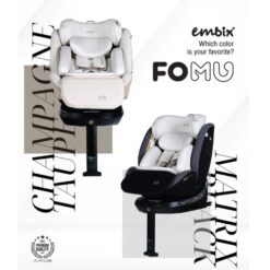 EMBIX | คาร์ซีท FOMU & FOMU PLUS (FOMU+) | คาร์ซีทเด็กแรกเกิดถึง 12 ปี