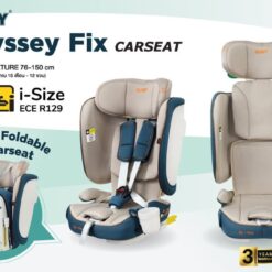 GLOWY Odyssey Fix Carseat ( 76-150cm)