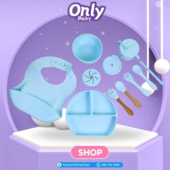 OnlyBaby Set 5 ชุดจานชามซิลิโคน