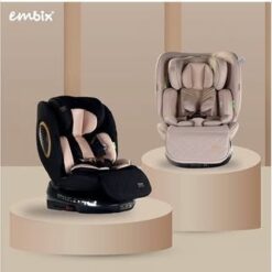 EMBIX คาร์ซีทเด็ก รุ่น รุ่น I-KIRAKU มาตรฐานใหม่ i-SIZE ECE R129/03 (0-12y)