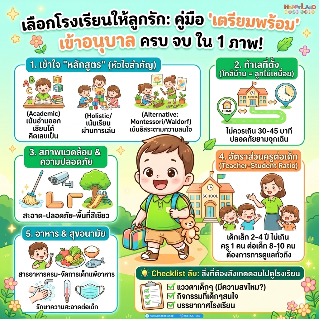 เตรียมเข้าสู่โรงเรียน