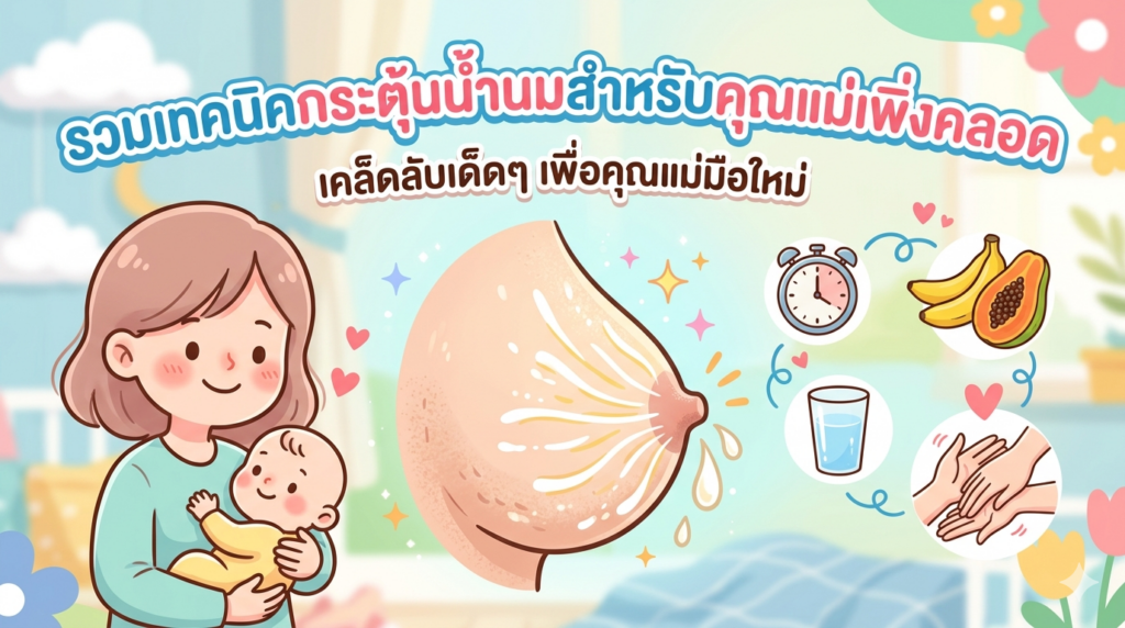กระตุ้นน้ำนม