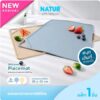 NATUR เนเจอร์ แผ่นรองจานอาหารซิลิโคน