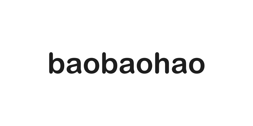 โลโก้ Baobaohao จำหน่ายที่ Happyland Baby Shop เชียงใหม่