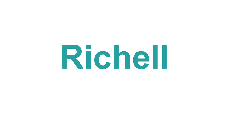 โลโก้ Richell จำหน่ายที่ Happyland Baby Shop เชียงใหม่