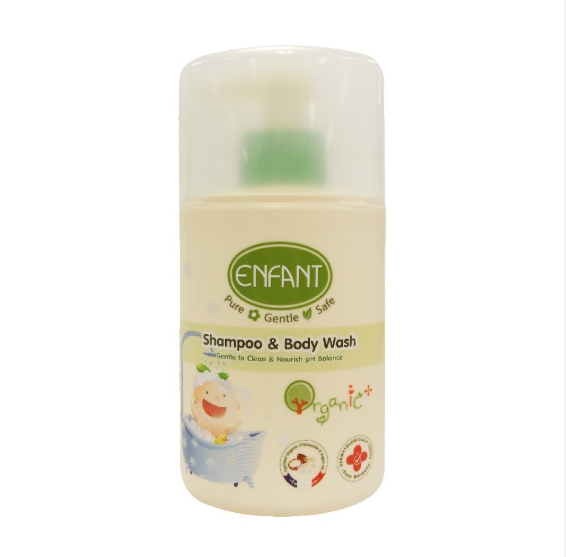 ออแกนิค แชมพู แอนด์ บอดี้ วอช (อาบสระ) Enfant Organic Shampoo & Body Wash
