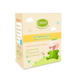 ผ้าก๊อซชนิดแท่ง สำหรับทำความสะอาดช่องปาก 1กล่อง/30 ชิ้นEnfant (อองฟองต์)
